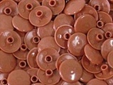 Заглушка под евровинт коричневая (10шт)