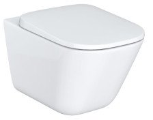 Унитаз The Gap подвесной, безободковый с сиденьем (Roca, Россия)