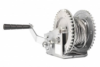 Лебедка TOR LHW-2500  г/п 1.0 т длина троса 20м  ручная 11313