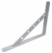 Кронштейн Альфа 350х250мм, белый