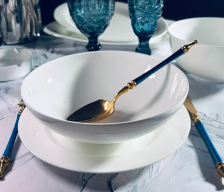 Салатник 18 см костяной фарфор ATLANT 205-611