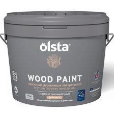 Краска для деревянных поверхностей Wood paint база А (2,7л) OLSTA