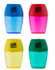 Точилка 1 отверстие с контейнером ArtSpace