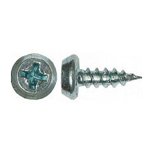 Саморезы для крепления профилей 3,5х11 белый цинк