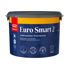 Краска интерьерная EURO SMART 2 А (9л) TIKKURILA / TIKKIVALA