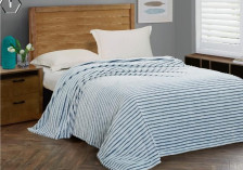 Плед 180х200 велсофт в чемодане Cleo Marmari 180/008-MAR