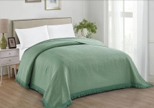 Покрывало жаккард Bosqua 005-BSQ зеленый Cleo Размер: 240х260