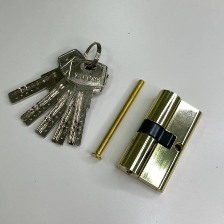 Механизм цилиндровый Vettore ZN-M70-Z-G золото (141)
