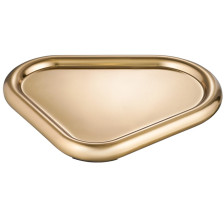 Подсвечник треугольный с титановым покрытием Edge 21х17 см