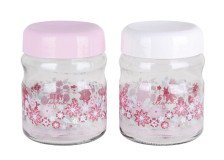 Банка для сыпучих продуктов 900 мл 132081-C FLORA микс