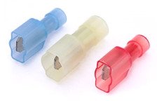 Разъем РпИп нейлон 1,5-7-0,8 (1,5-(6,3)) плоский папа