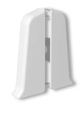 Заглушки Идеал Деконика белый Лев+Пр 55 мм