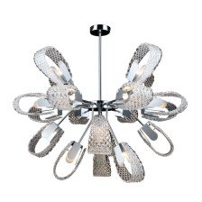 Люстра IM MD 2375-19-S-CH+BK H900 D800 19х7W G9