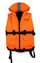 Жилет спасательный ЖС-405 IFRIT-110 люминисцентно-оранжевый