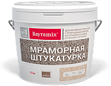 Мраморная штукатурка Magnolia White фр. К 1,0-1,5 мм (15кг) Bayramix