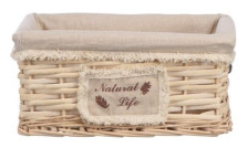 Корзина стеллажная  28х19х13см "Natural life" натуральный EW-88XS