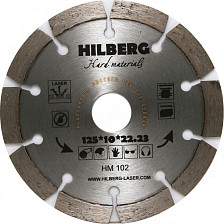 Диск алмазный 125х22,23х2,0х10 HILBERG Hard Materials Laser TRIO DIAMOND HM102