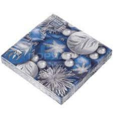 Салфетки BOUGUET Home Collection Classic 20 листов 3-х слойные 33х33 Новогодние