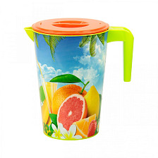 Кувшин пластмассовый 2,0 л Тропики М1947