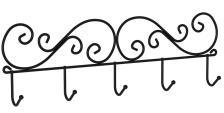 Вешалка "Кружева 5" Черный