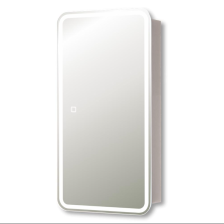 Зеркало со шкафчиком Фиджи -40 Flip ИК с подсветкой, бесконтактный, сенсорный выключатель