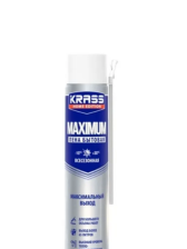 Пена монтажная KRASS Универсальный/Home Edition Сильная фиксация/Strong 700мл Всесезонная