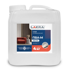 Клей ПВА-М Лакра Универсальный Экстра 4кг