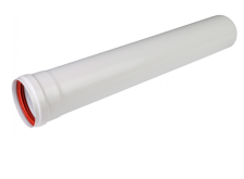 Удлинитель дымохода 0,25 м 80 White