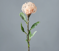 Цветок искусственный Леукоспермум 52х7 см светло-розовый