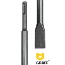 Зубило SDS PLUS 14х22x250мм плоское GRAFF GSPC1422