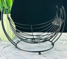 Фруктовница 33 см LENARDI металл черный 401-053