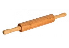 Скалка деревянная двуручная 44,5х5 см Bosco гевея 93-BO-5-05