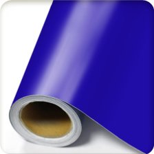 Пленка Oracal самоклеющаяся 641-86G ярко-синий (1м)