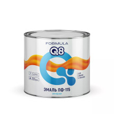 Эмаль ПФ-115 желто-коричневая (2,7кг) Formula Q8