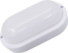 Светильник (банник) 20W LE LED OBL WH CW овал белый