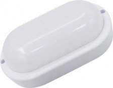 Светильник (банник) 20W LE LED OBL WH CW овал белый