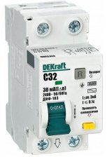 Выключатель дифференциальный  2 р 32А 30мА тип АС 4,5кА Sche 16055 DEK