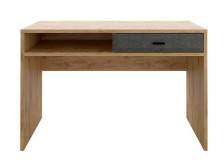 Стол письменный "Грейс" BIU1S Дуб наварра/графит