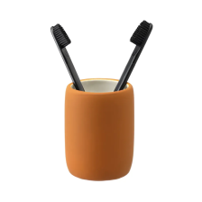Стакан для зубных щеток Flow терракотовый