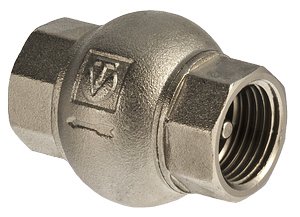 Клапан обратный с латунным золотником 3/4" VT.151