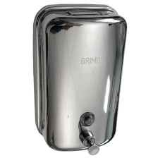 Дозатор для жидкого мыла BRIMIX 500мл нержавеющая сталь 618