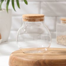 Банка для сыпучих продуктов 900 мл Бабл 7585882