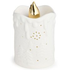 Статуэтка Свеча 10х10х15,3 см с Led-подсветкой 146-2251