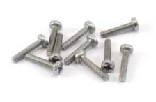 Винт М4х16 DIN967 полуцилиндр  мебельный