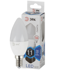 Лампа светодиодная Е14 11W/4000 В35 (свеча) ЭРА