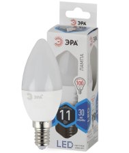 Лампа светодиодная Е14 11W/4000 В35 (свеча) ЭРА