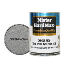 Эмаль по ржавчине молотковая серебристая (0,8кг) Квил