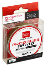 Леска плетёная Lucky John Progress BRAID Green 100/024 LJ4106-024