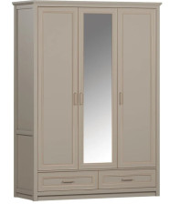 Шкаф "Классик" SZF2D1L2S Глиняный серый 2310х1628х623мм