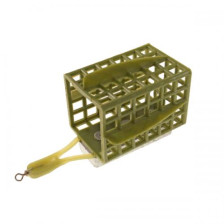 Кормушка ЛИМАН полипропилен, квадратная, с дном и стабилизатором 30гр